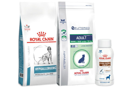 produktová řada Royal Canin Veterinary Care Nutrition